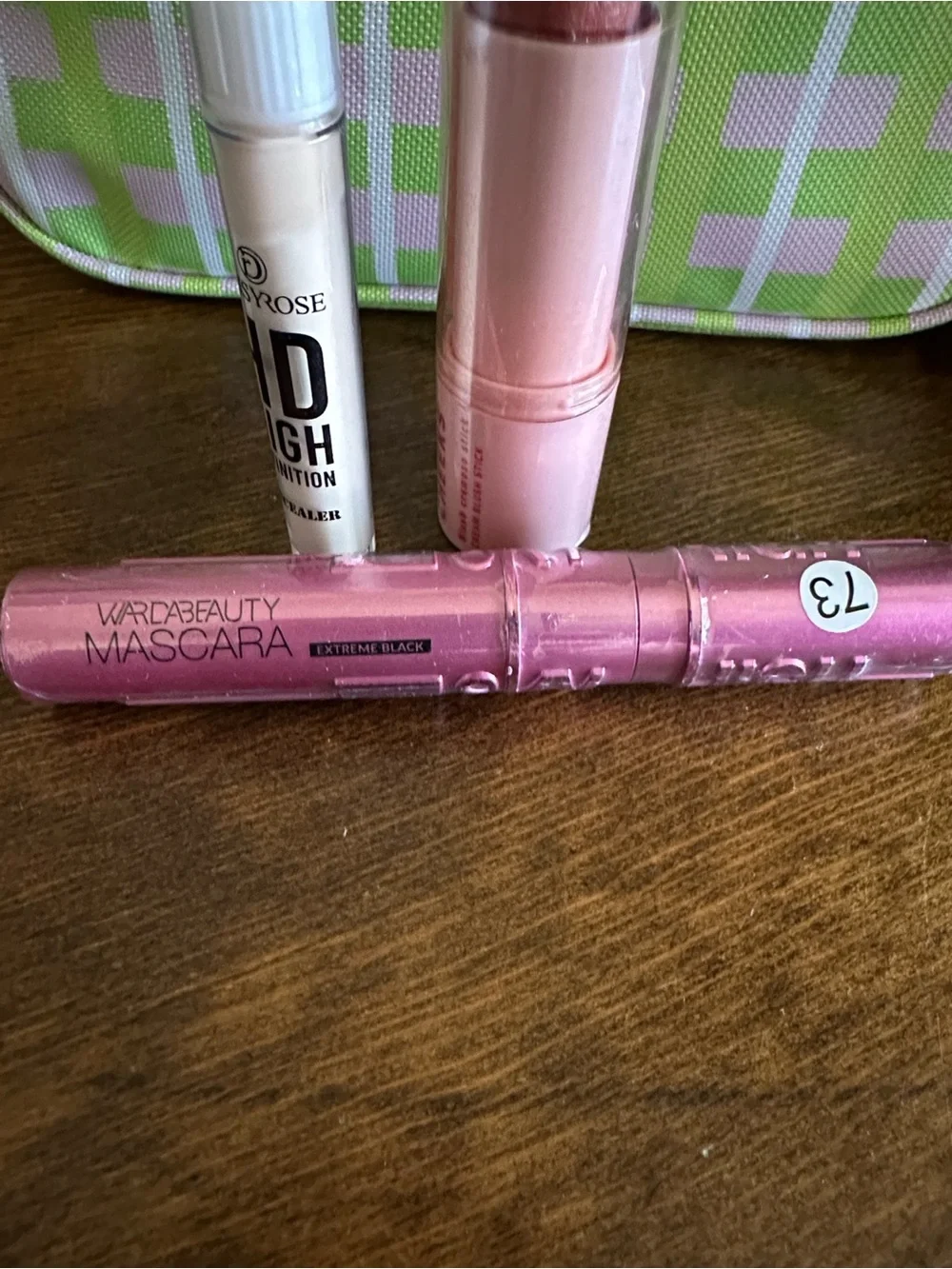 The Crème shop cosmetic bag bundle